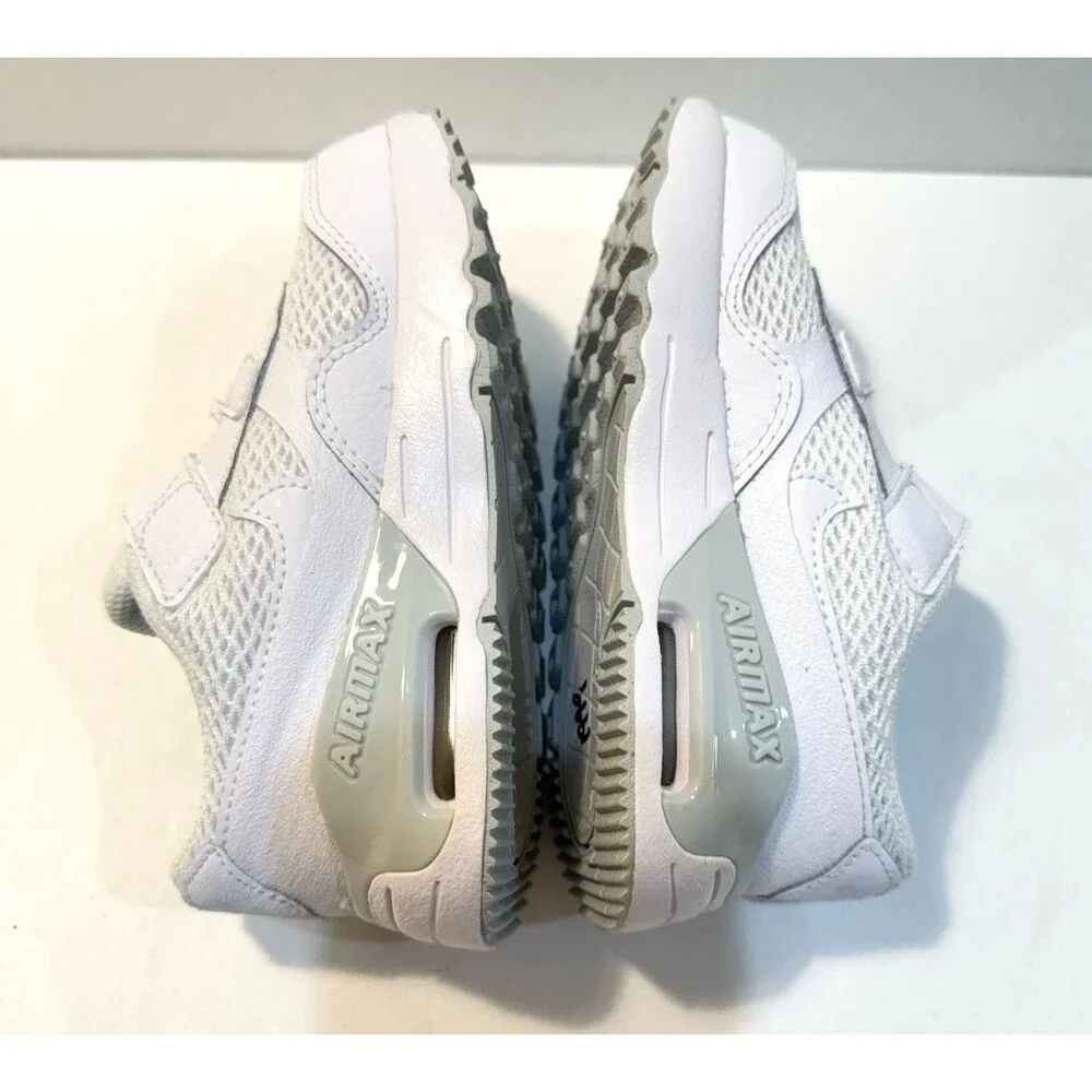 NIKE Air Max SYSTM TD 10C Sneakers Shoes White DQ0286 102 Toddler Baby